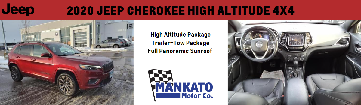 2020 Jeep Cherokee High Altitude 4x4